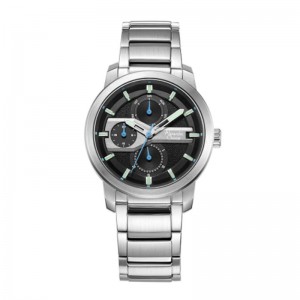 Alexandre Christie AC 6562 Silver Black Blue Steel Lady BFBSSBABU